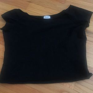 John Galt off the shoulder top